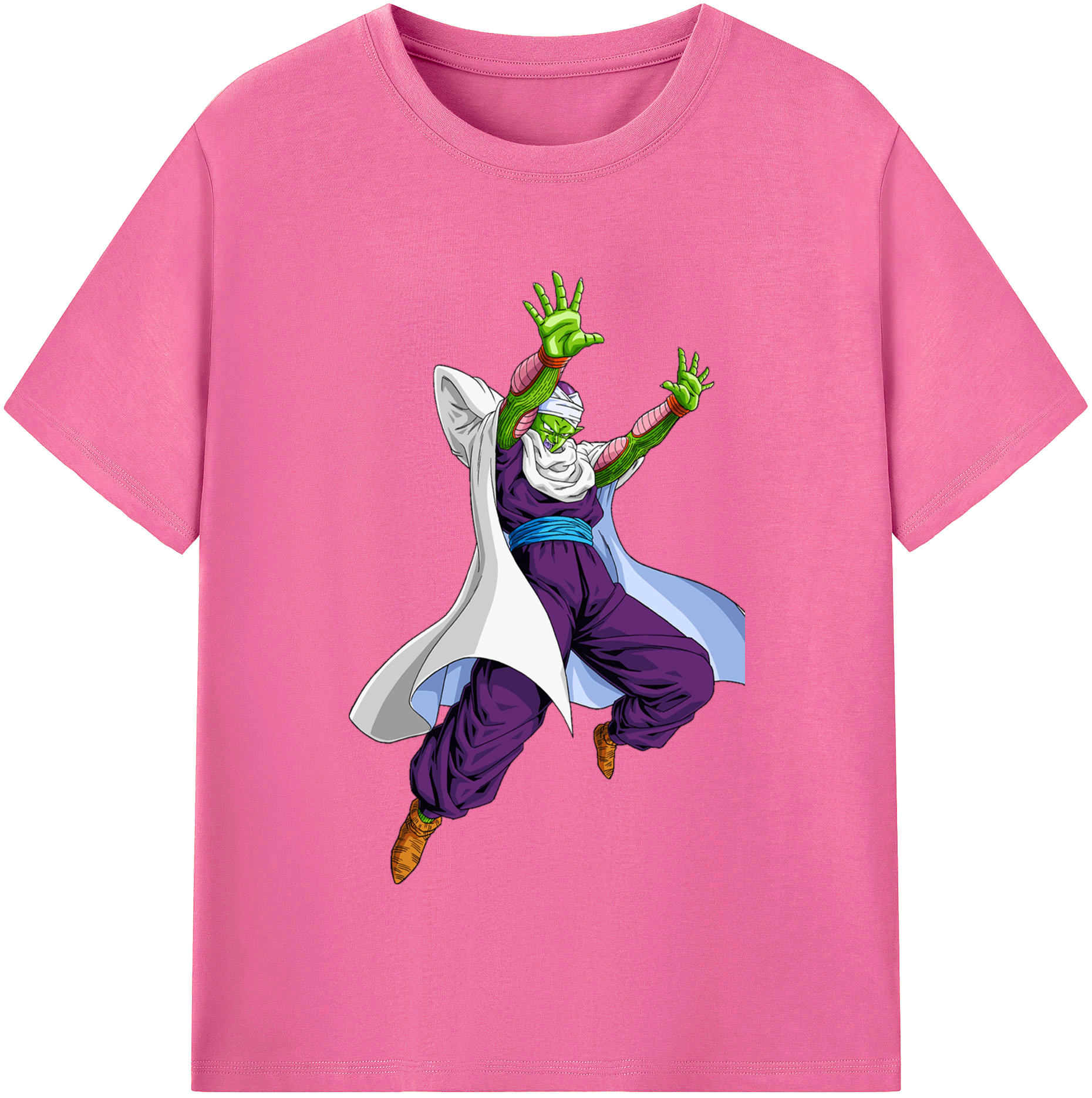 （画像用） ドラゴンボール ピッコロ DRAGON BALL Piccolo レディースカジュアルプリントTシャツ（綿100％）